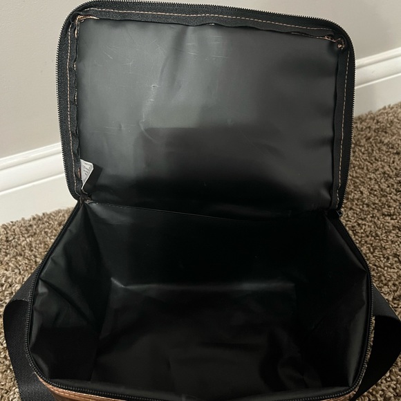 PINK Coral Makeup Bag With Strap - Picture 3 of 4